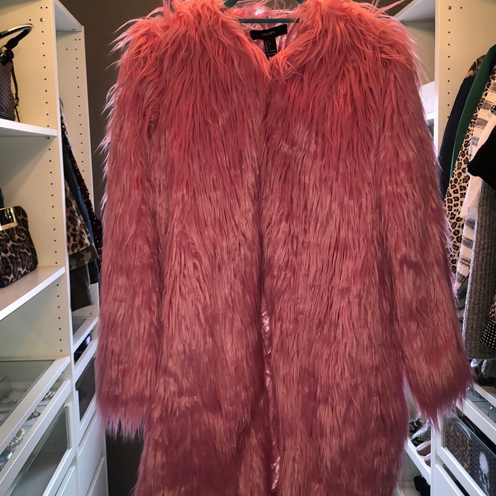 Pink Faux Fur